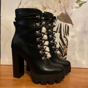 Azalea Wang platform booties